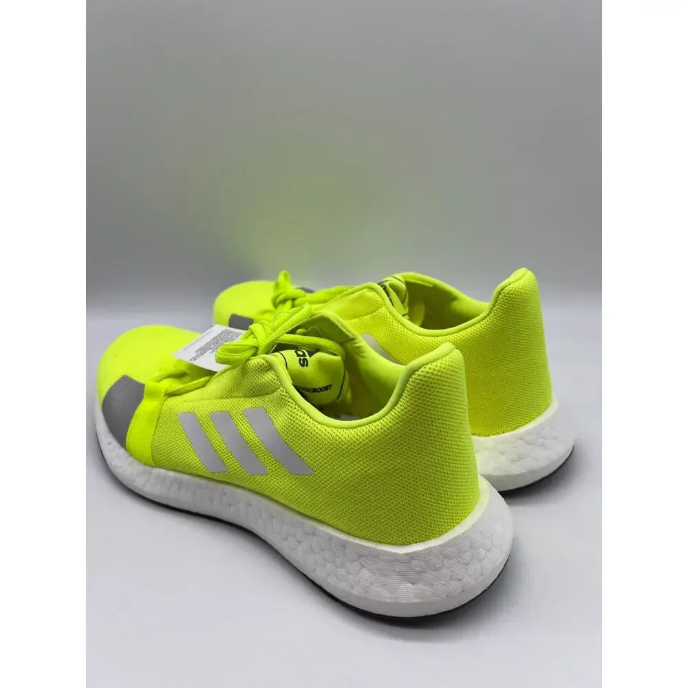 adidas Men's Senseboost GO Running Shoes Neon/Yellow Sneakers EF1580 Size 9.5